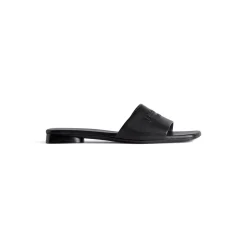Sandali Piatti Duty Free da Donna in Nero