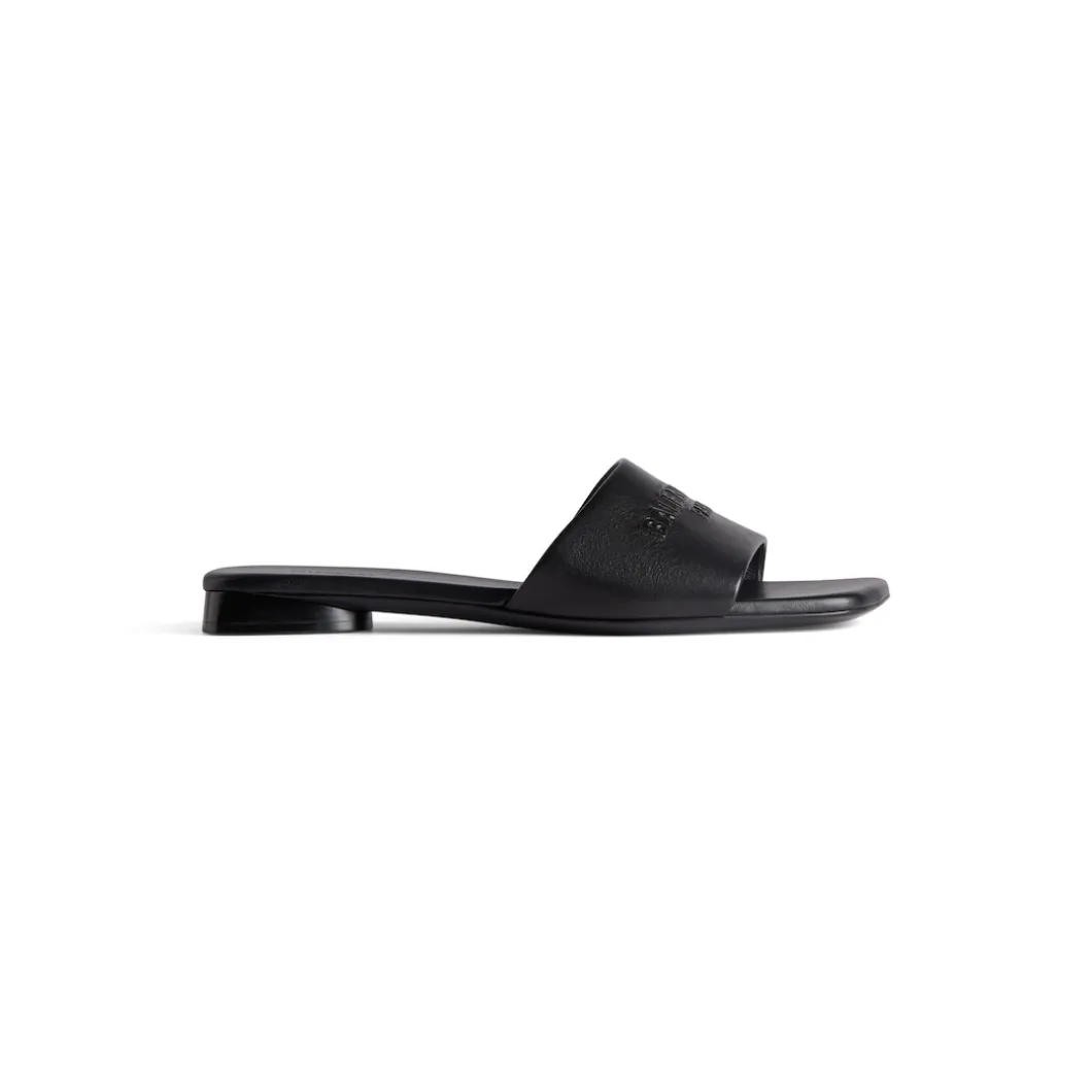 Sandali Piatti Duty Free da Donna in Nero