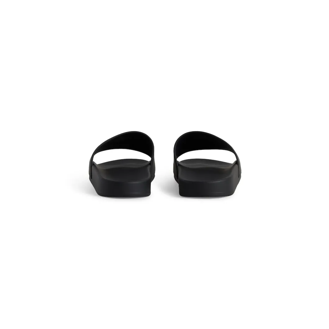 Sandali Pool Slide da Donna in Nero