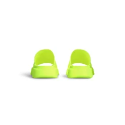 Sandali Slide Speed 2.0 In Maglia Riciclata da Uomo in Giallo Fluo