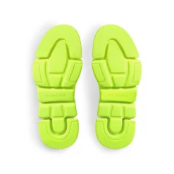 Sandali Slide Speed 2.0 In Maglia Riciclata da Uomo in Giallo Fluo