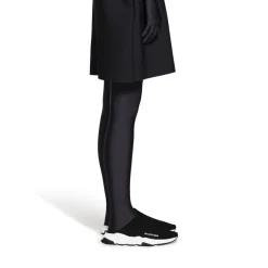 Sandali Slip-on Speed In Maglia Riciclata da Donna in Nero