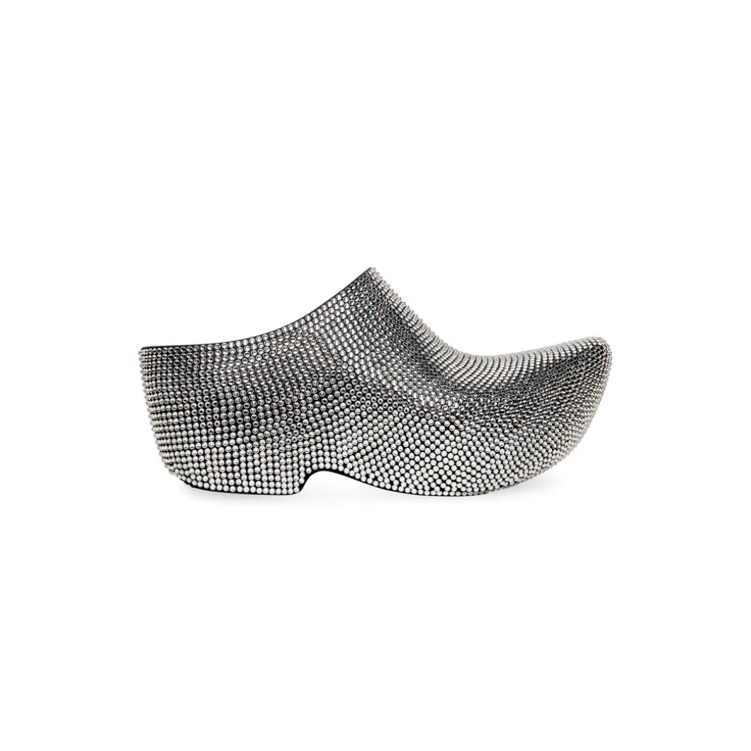 Sandali Slip-on Technoclog da Donna in Cristallo