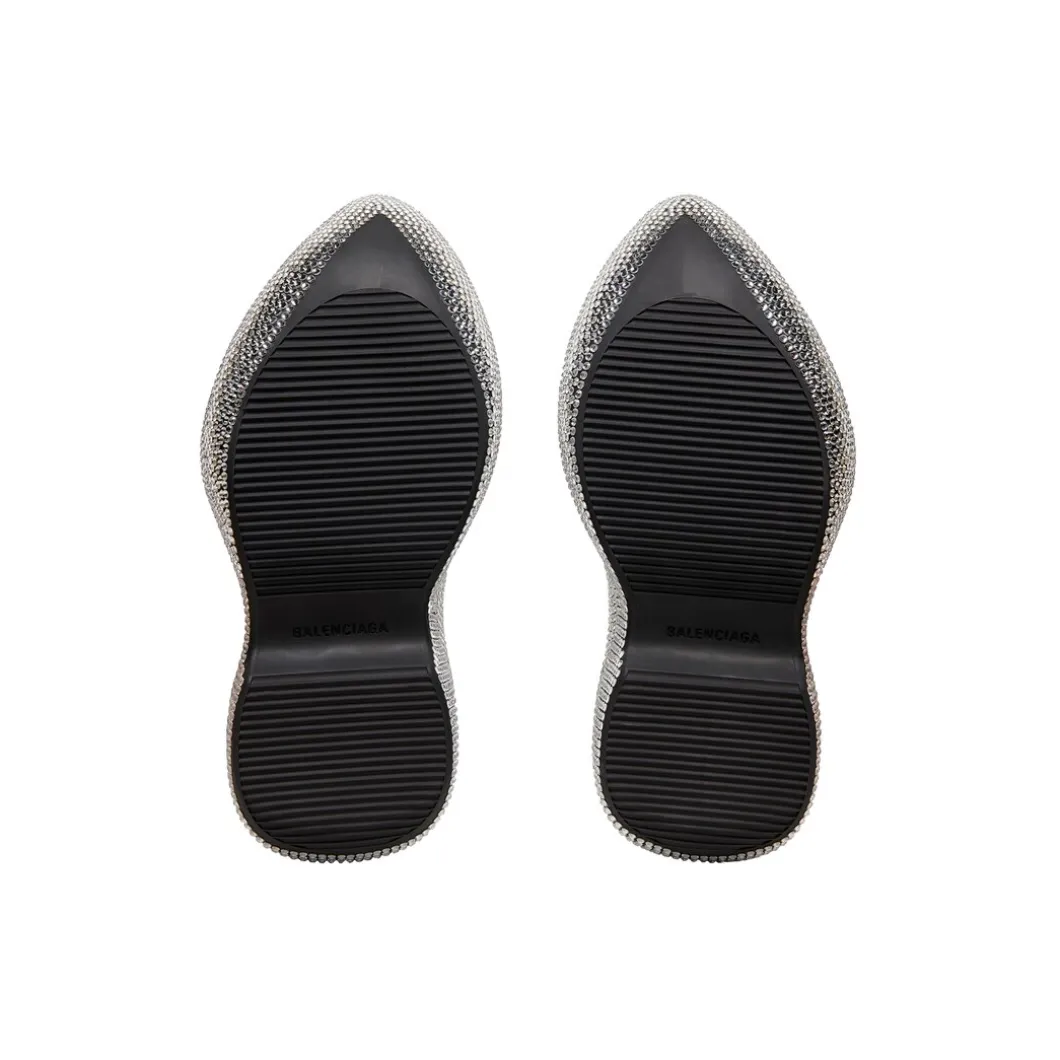 Sandali Slip-on Technoclog da Donna in Cristallo