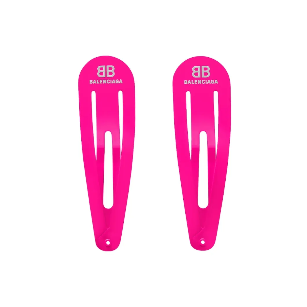 Set Clip Holli Xxl da Donna in Rosa Fluo