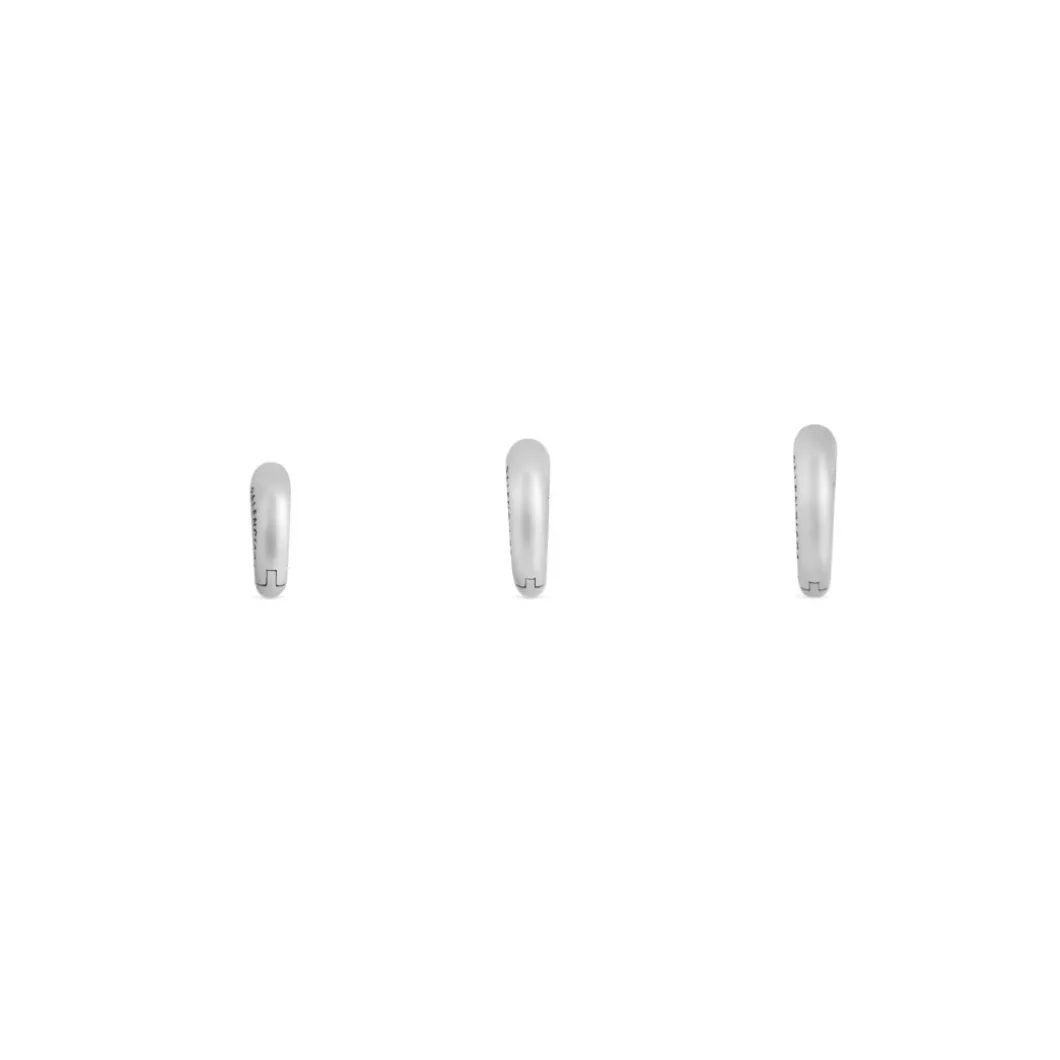 Set Di Orecchini Sharp in Argento