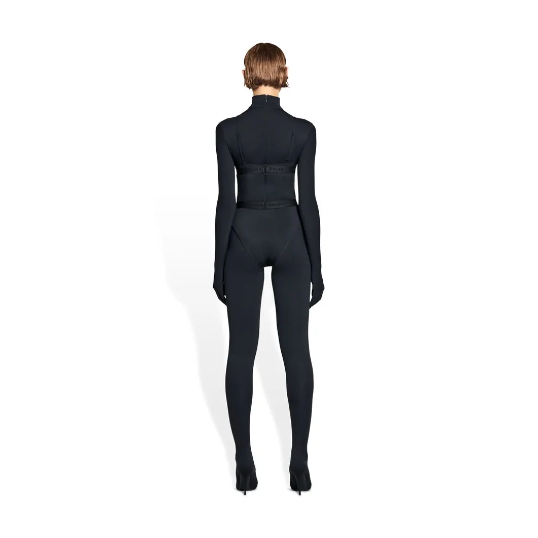 Set Sporty Bikini da Donna in Nero