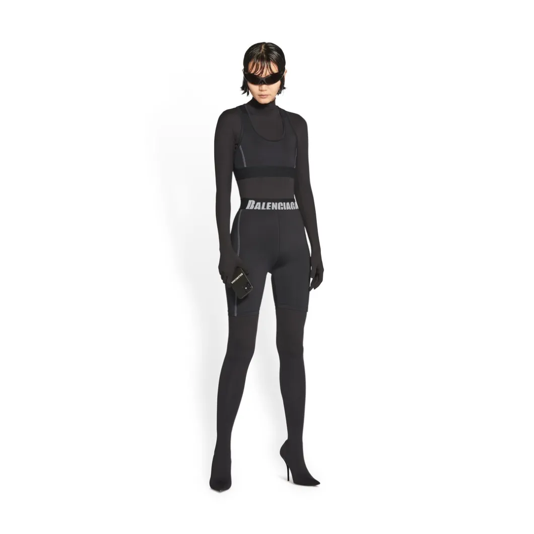 Shorts Cycling da Donna in Nero