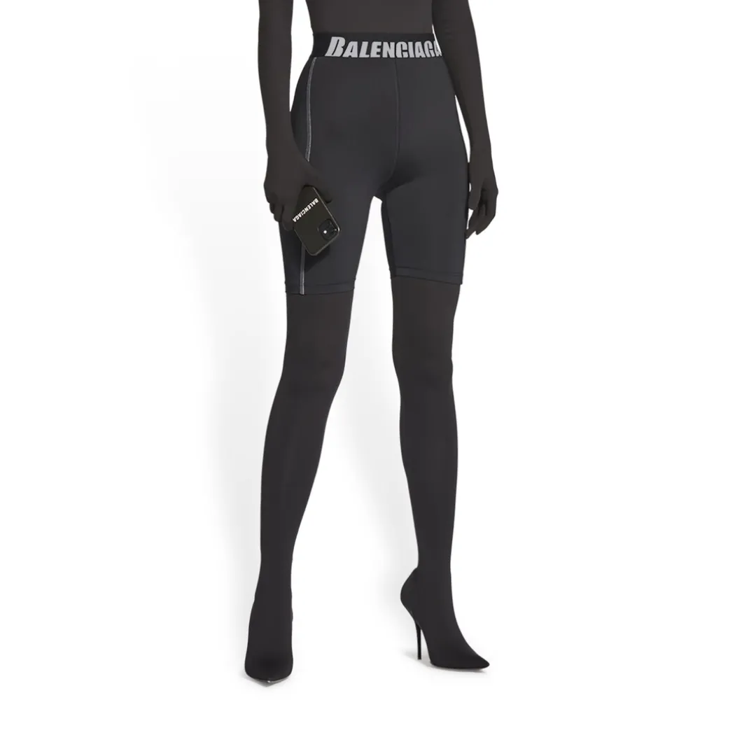 Shorts Cycling da Donna in Nero