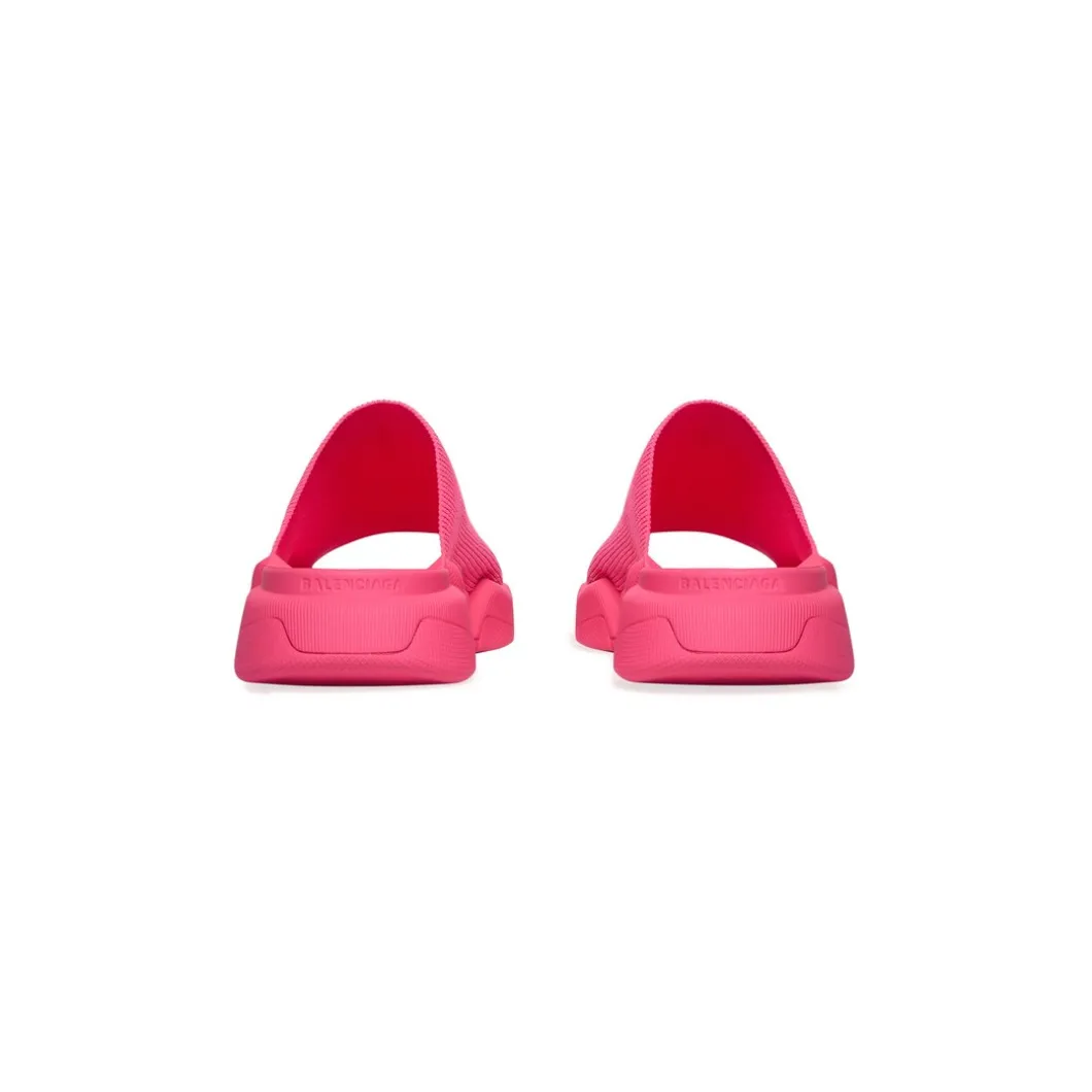 Slide Speed 2.0 In Maglia Riciclata da Donna in Rosa Fluo