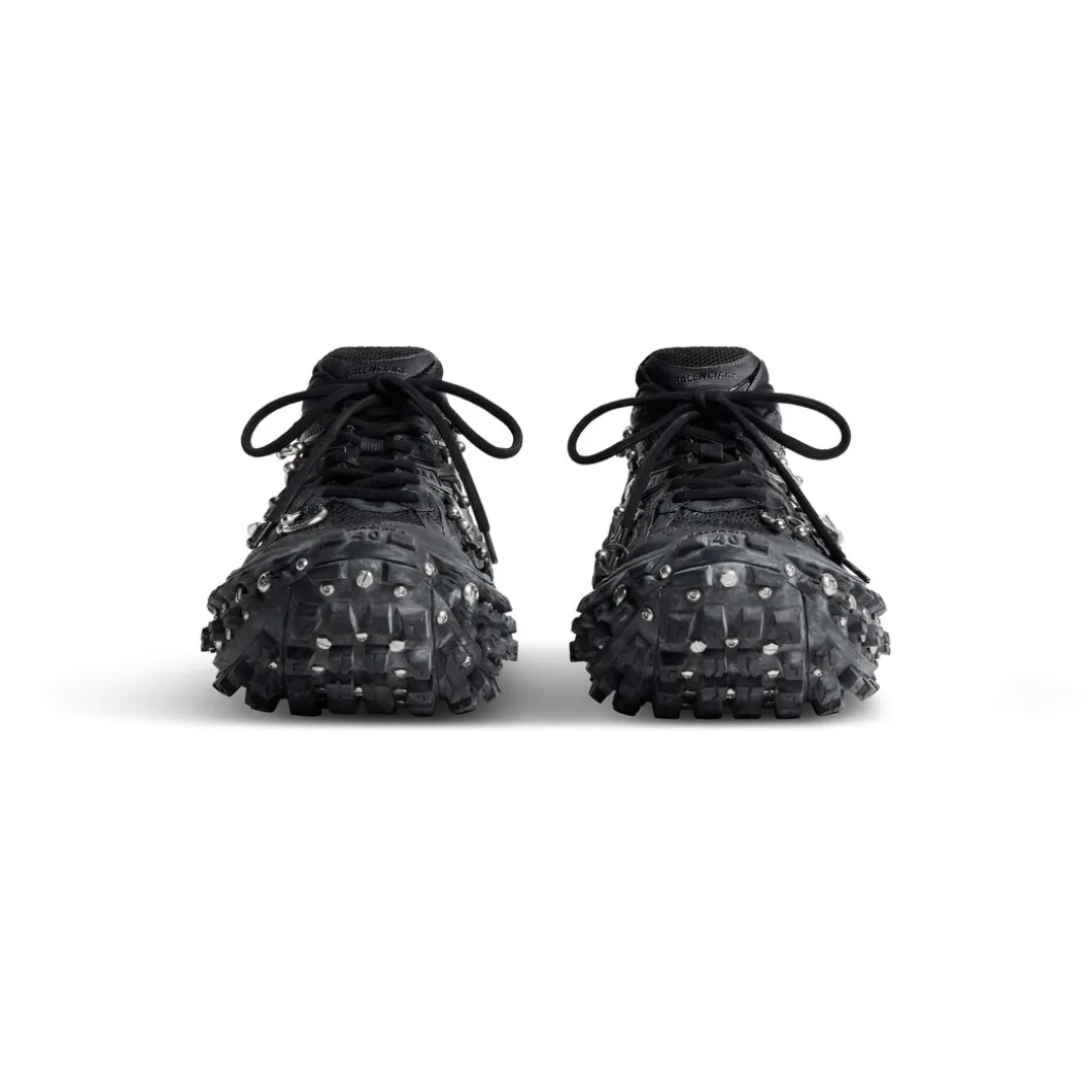 Sneaker Bouncer Screw Con Piercing da Donna in Nero