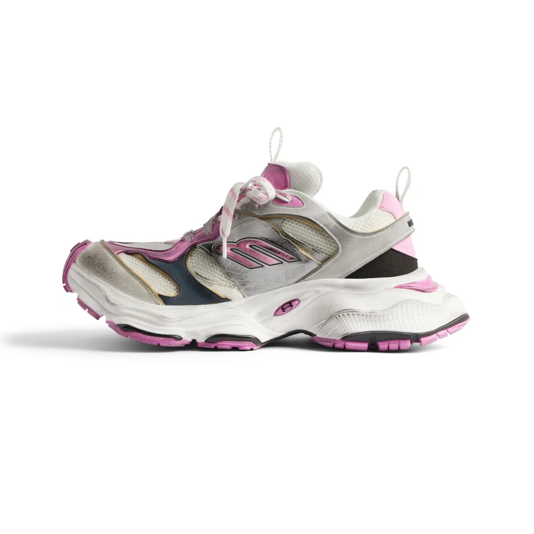 Sneaker Cargo da Donna in Grigio/bianco/rosa