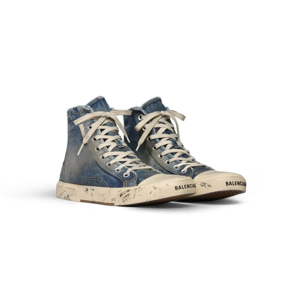 Sneaker Paris High Top da Donna in Blu