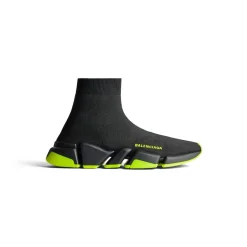 Sneaker Speed 2.0 In Maglia Riciclata da Uomo in Nero