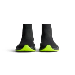 Sneaker Speed 2.0 In Maglia Riciclata da Uomo in Nero