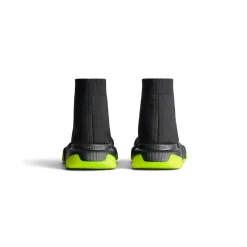Sneaker Speed 2.0 In Maglia Riciclata da Uomo in Nero