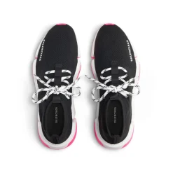 Sneaker Speed 2.0 Lace-up In Maglia Riciclata da Donna in Nero