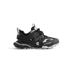 Sneaker Track da Donna in Nero/argento