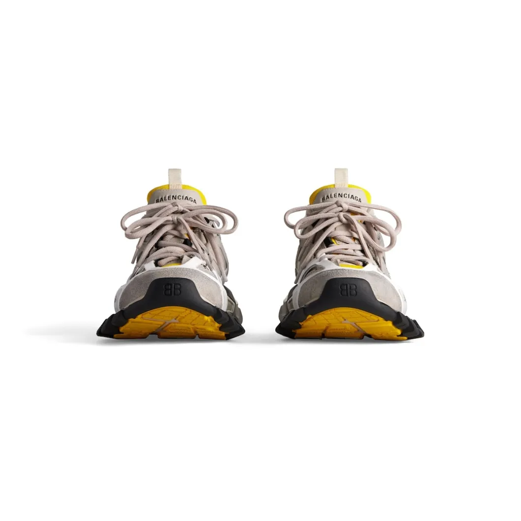 Sneaker Track da Donna in Giallo/bianco/beige/grigio/nero