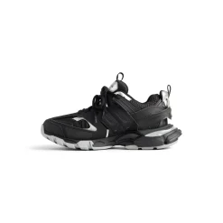 Sneaker Track da Donna in Nero/argento