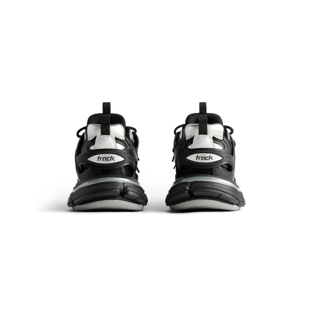 Sneaker Track da Donna in Nero/argento