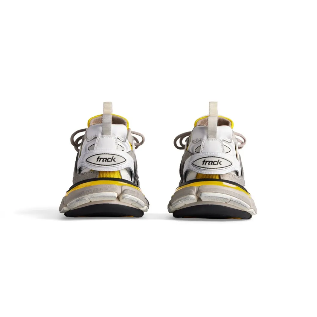 Sneaker Track da Donna in Giallo/bianco/beige/grigio/nero