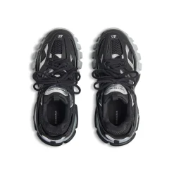 Sneaker Track da Donna in Nero/argento