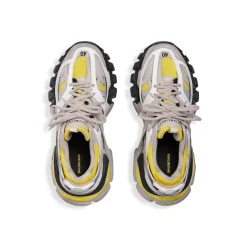 Sneaker Track da Donna in Giallo/bianco/beige/grigio/nero