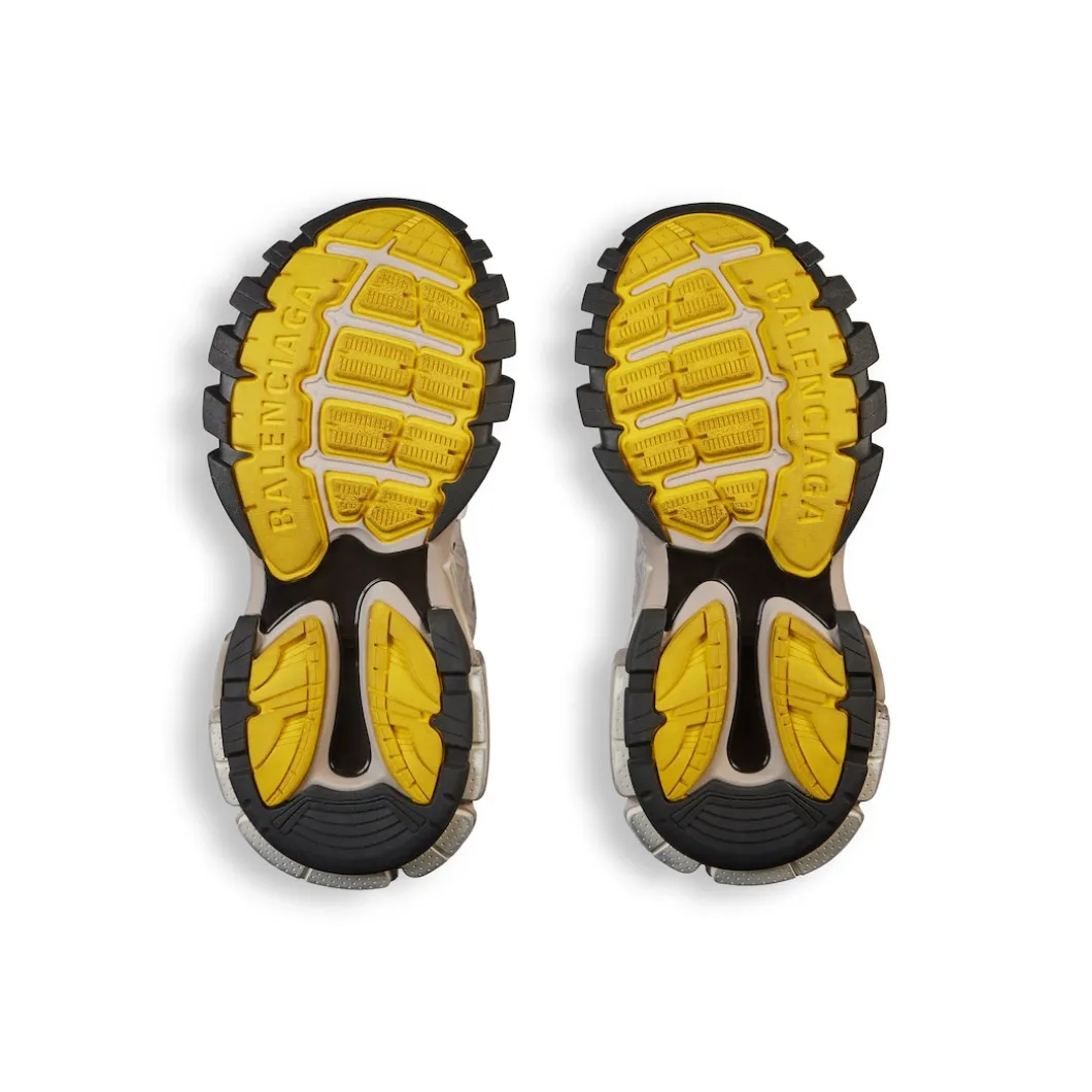 Sneaker Track da Donna in Giallo/bianco/beige/grigio/nero