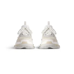 Sneaker Triple S da Donna in Bianco Sporco