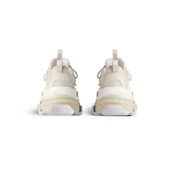 Sneaker Triple S da Donna in Bianco Sporco