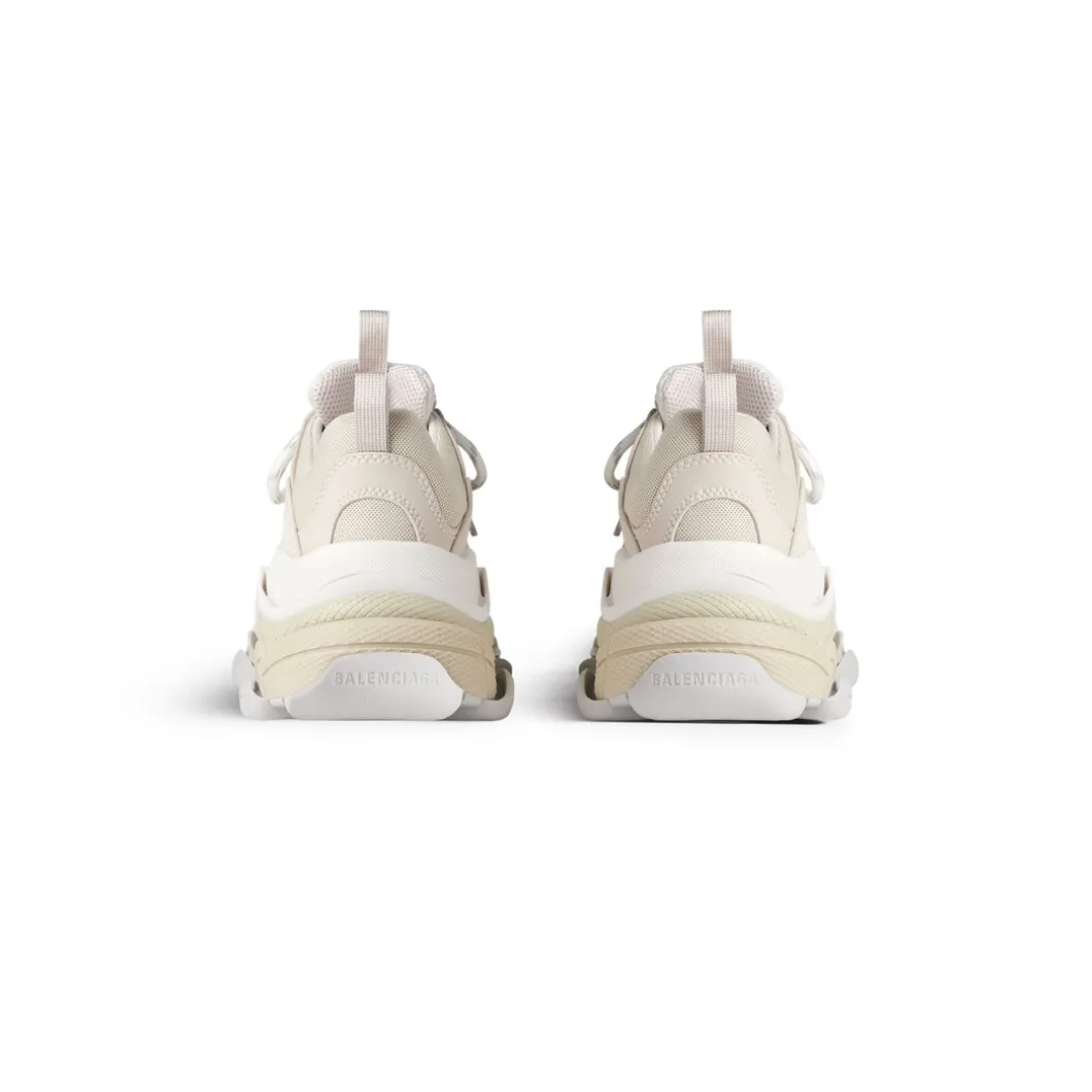 Sneaker Triple S da Donna in Bianco Sporco