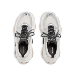 Sneaker Triple S da Donna in Nero/bianco/argento
