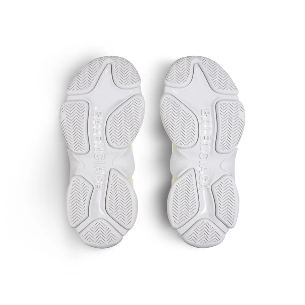 Sneaker Triple S da Donna in Bianco Sporco