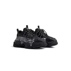 Sneaker Triple S Diy Metal  da Donna in Nero/bianco