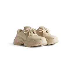 Sneaker Triple S Mold da Donna in Beige