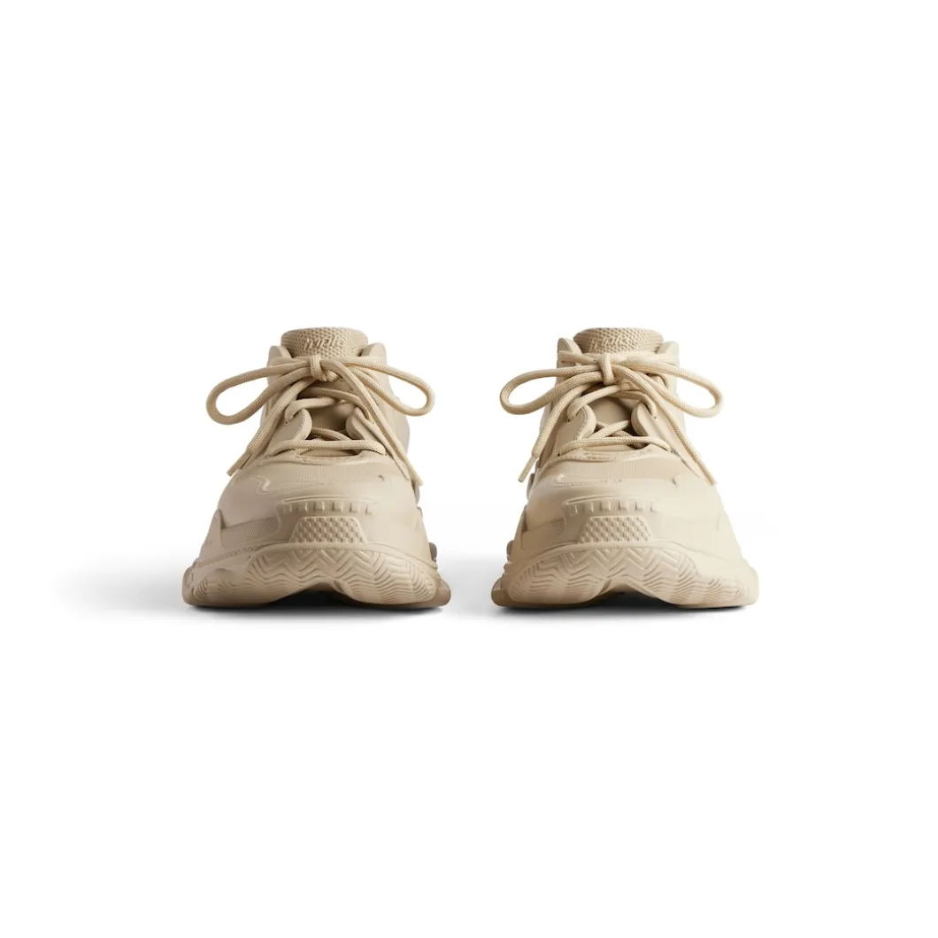 Sneaker Triple S Mold da Donna in Beige