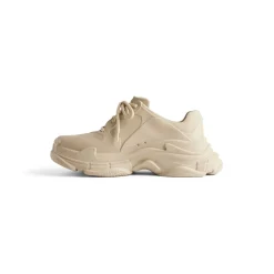 Sneaker Triple S Mold da Donna in Beige