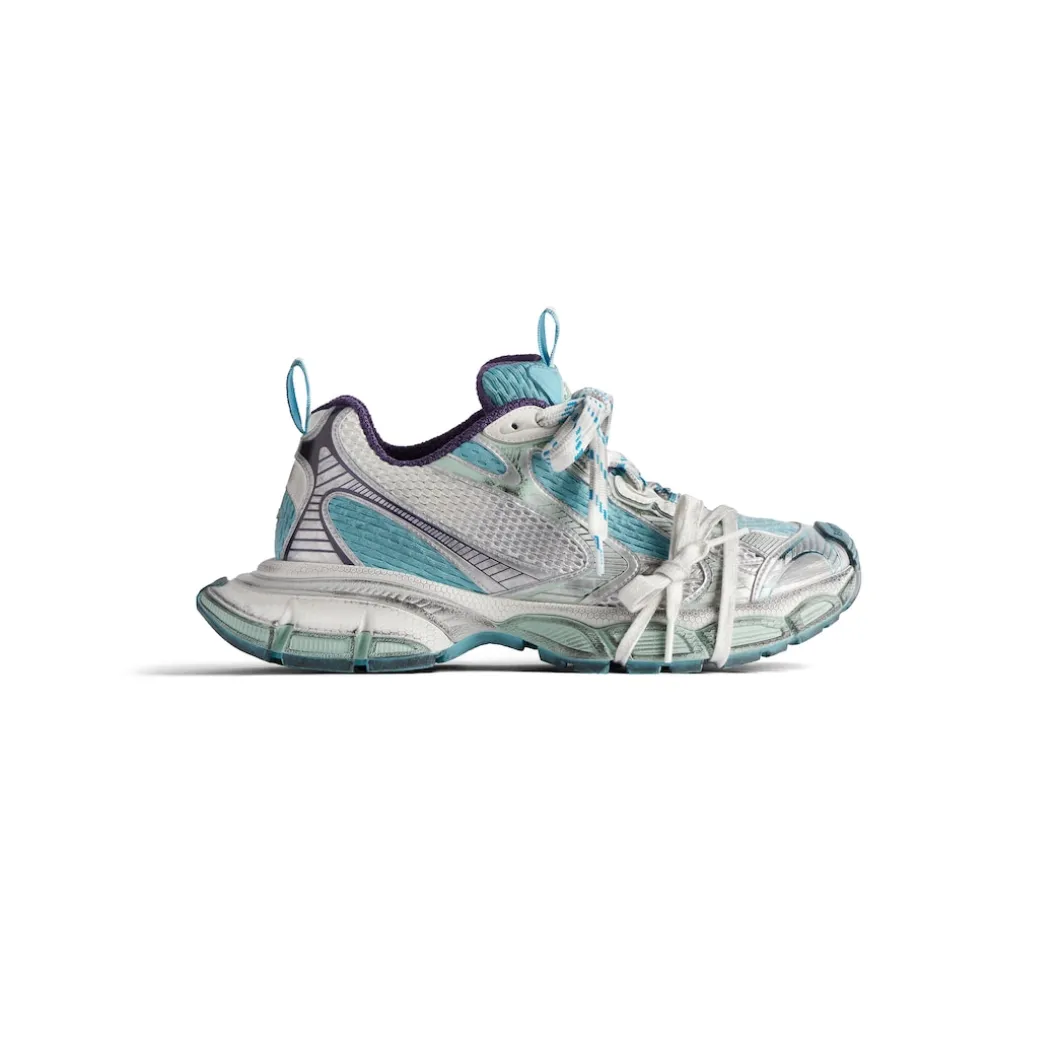 Sneaker 3xl da Donna in Azzurro/bianco/viola