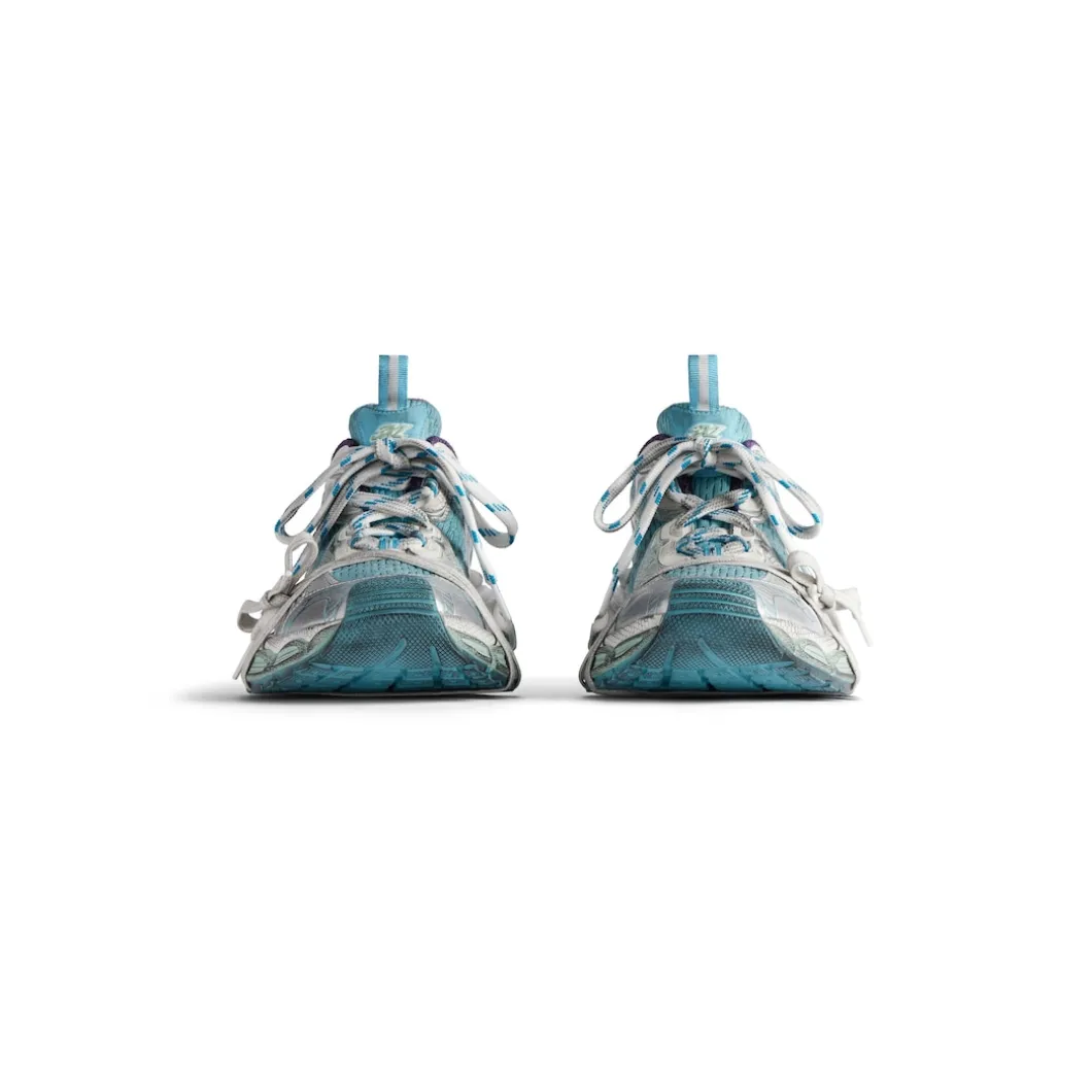 Sneaker 3xl da Donna in Azzurro/bianco/viola