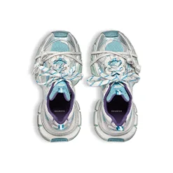 Sneaker 3xl da Donna in Azzurro/bianco/viola