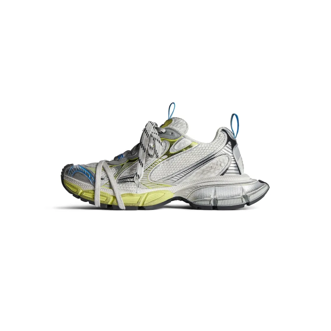 Sneaker 3xl da Donna in Bianco/giallo/blu