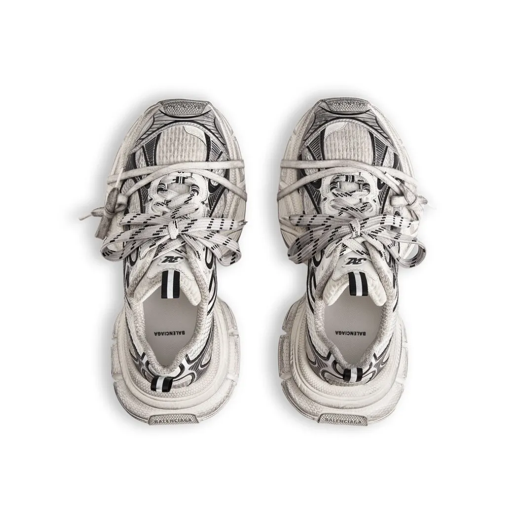 Sneaker 3xl da Donna in Bianco/nero
