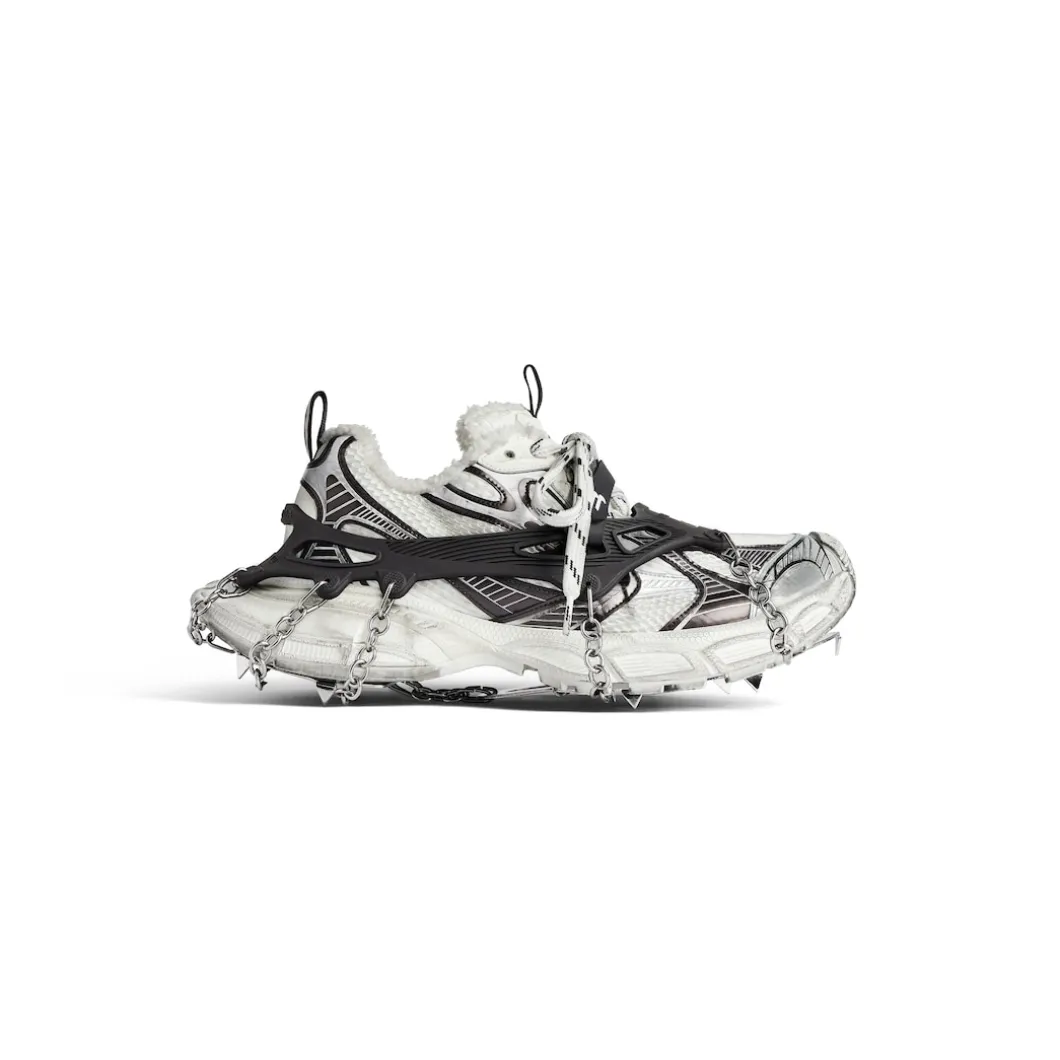 Sneaker 3xl Ski da Donna in Bianco/nero