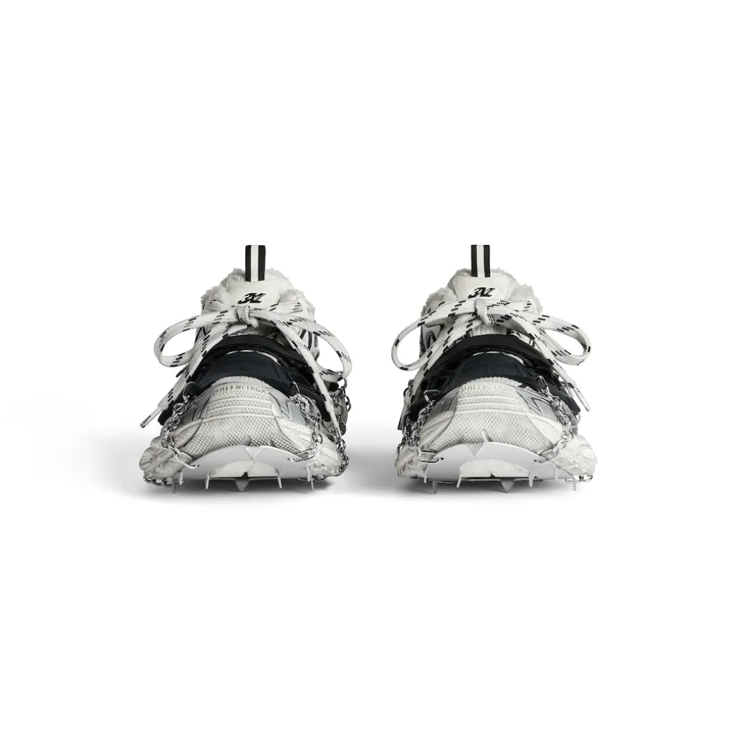 Sneaker 3xl Ski da Donna in Bianco/nero