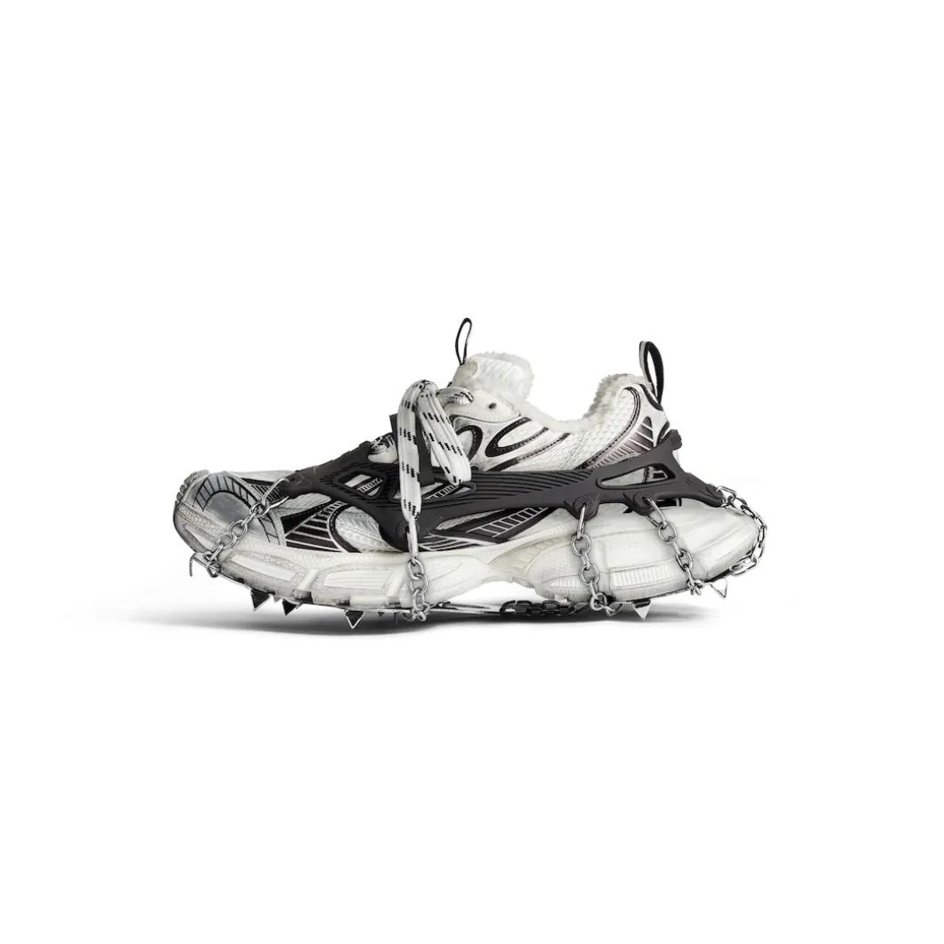 Sneaker 3xl Ski da Donna in Bianco/nero