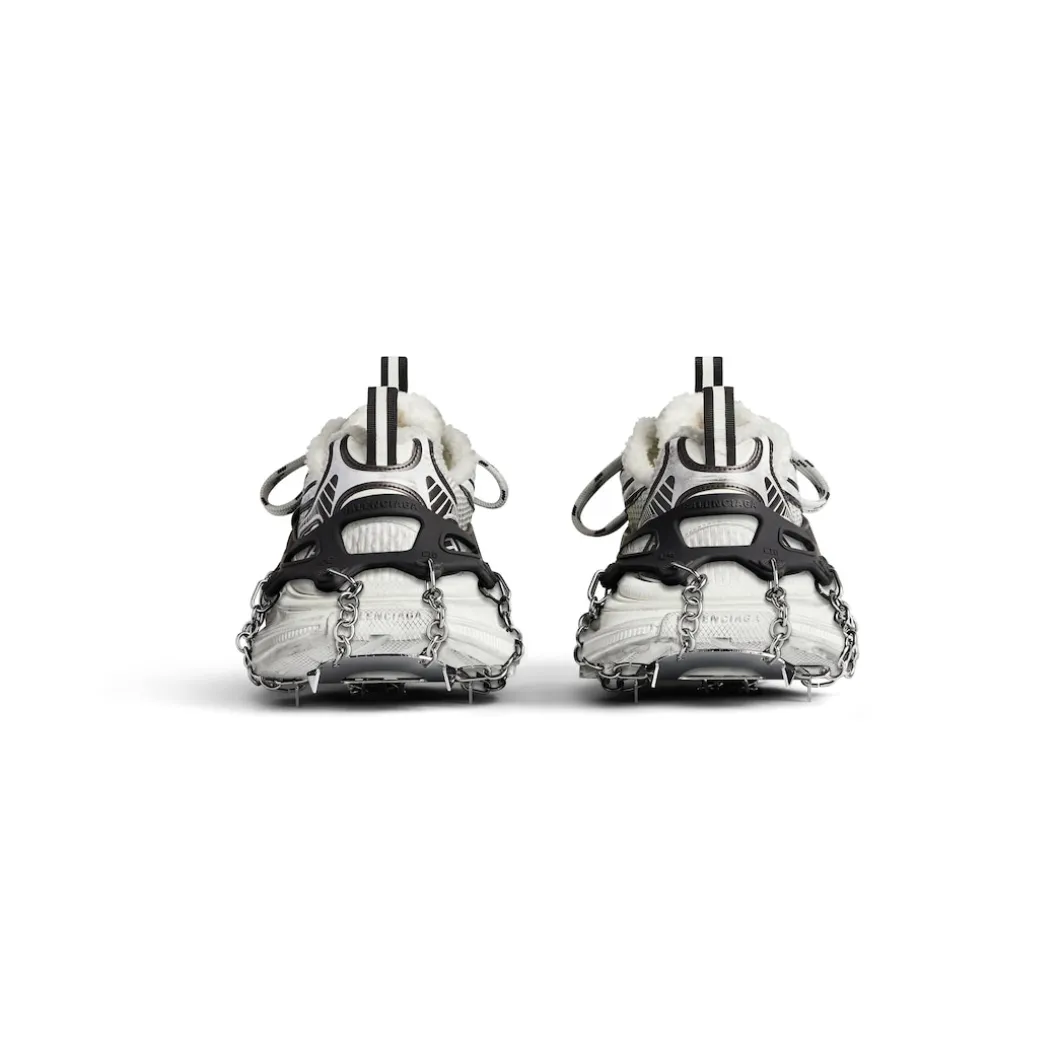 Sneaker 3xl Ski da Donna in Bianco/nero