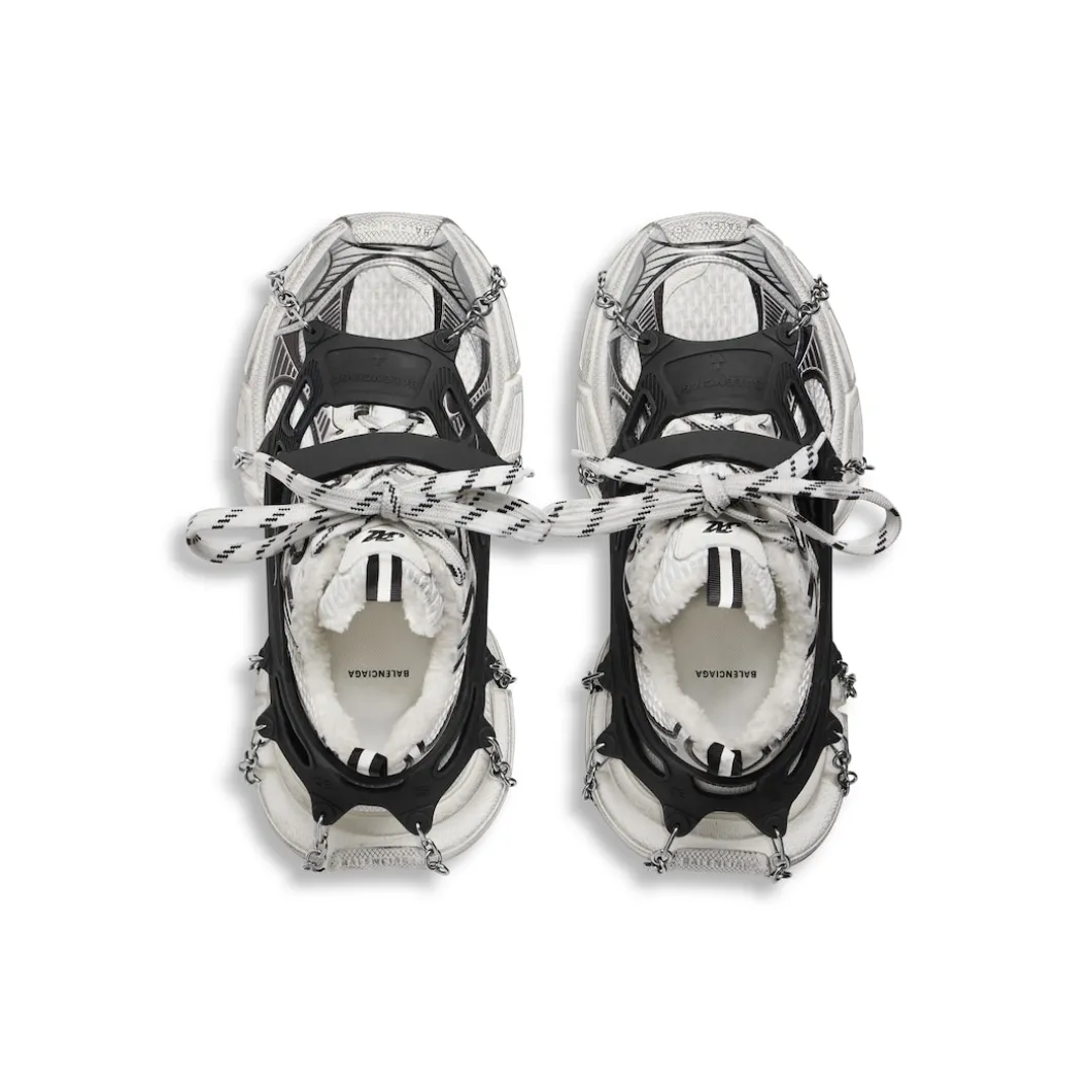 Sneaker 3xl Ski da Donna in Bianco/nero