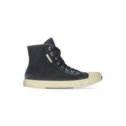 Sneakers Paris High Top da Donna in Nero