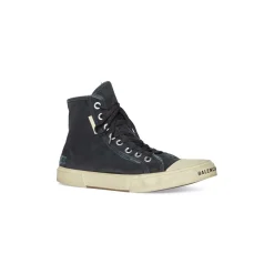Sneakers Paris High Top da Donna in Nero